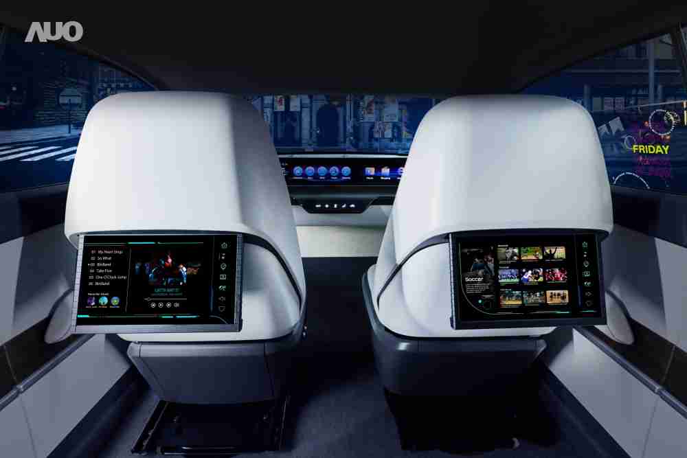 尊龙集团新一代Smart Cockpit 2024，，以Micro LED先进显示技术优势，，创建〝可卷式后座娱乐显示器〞，，仅在互动时才显示出所需画面及信息，，扩充更丰富的娱乐和交互信息服务，，获国际奖项荣耀