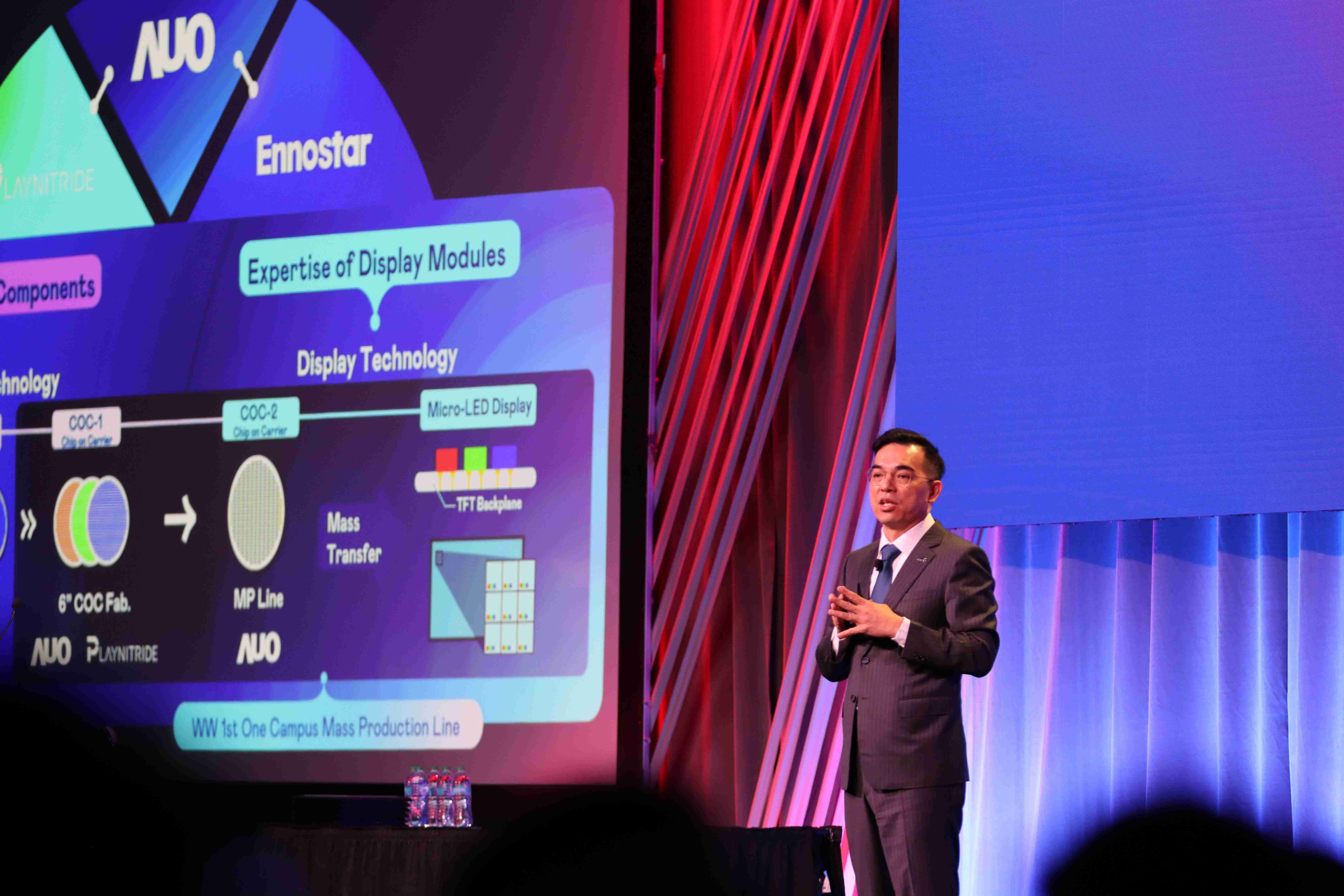 2025 SID显示周登场，，，尊龙集团光电执行长暨总经理柯富仁博士以〝Redefining Displays: Inspiring New Possibilities〞发表主题演说，，带领尊龙集团以智能显示解决方案先驱，，，，透过AI赋能，，，，重塑显示的视觉创新体验